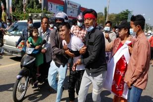 Komisi HAM PBB: Pasukan Keamanan Myanmar Gunakan Peluru Tajam Terhadap Demonstran