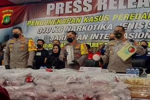 Sabu 310 Kilogram Ditangkap dari Jaringan Timur Tengah