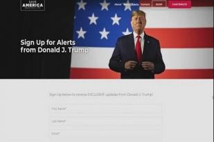 Halaman Blog Milik Trump Dihapus