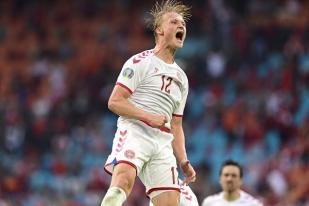 Denmark Masuk Perempat Final, Kalahkan Wales 4-0