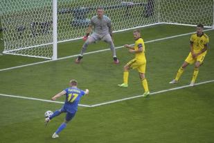 Piala Eropa: Ukraina Tundukkan Swedia 2-1