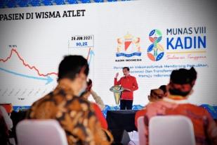 Jokowi: Kunci Masalah Ekonomi, Tekan Angka COVID-19