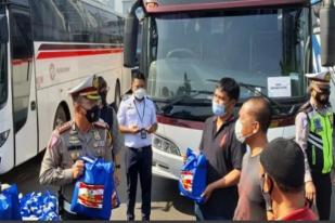 Langgar PPKM Darurat, 36 Bus Angkutan Umum Diamankan