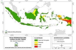 BMKG Peringatkan Potensi Kekeringan dan Hujan Deras di Beberapa Wilayah