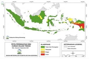 BMKG: Memasuki Musim Hujan, Waspada Banjir