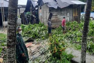 20 Rumah di Kepulauan Talaud Rusak Akibat Angin Kencang 