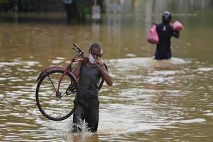 Akibat Hujan Sepekan, Banjir di Sri Lanka, 16 Tewas