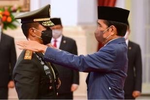 Jokowi Lantik Panglima TNI, Jenderal Andika Perkasa