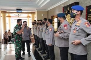 Panglima TNI Kunjungi Mabes Polri, Perkuat Sinergi