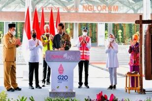 Presiden Resmikan Bandara Ngloram di Blora, Jatim 