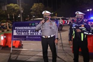 Polisi Tiadakan Crowd Free Night di 10 Wilayah Jakarta 