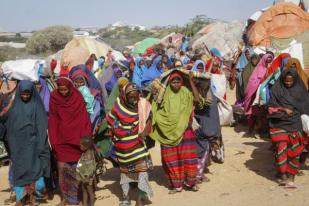 Kelaparan di Somalia, Makin Banyak Warga Mengungsi ke Ibu Kota Mogadishu