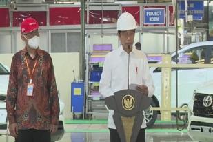 Jokowi Lepas Ekspor Mobil ke Australia