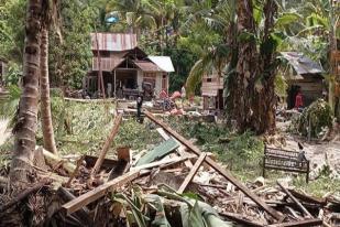 Banjir Bandang Landa Banggi, Beberapa Rumah Rusak Berat