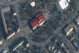 Rusia Bom Gedung Teater di Mariupol Tempat Warga Berlindung