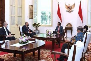 Jokowi Terima Kunjungan Menlu Mesir