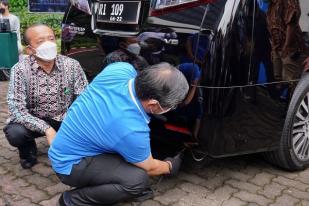 KLHK Lakukan Uji Emisi Kendaraan di Kantor Kementerian dan Lembaga