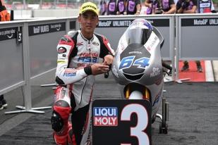 Mario Aji Start di Baris Pertama Moto3 Mandaika