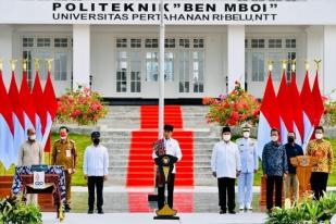 Presiden Resmikan Politeknik Ben Mboi di Belu, NTT