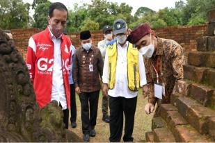 Jokowi: Cagar Budaya Muaro Jambi Akan Direstorasi