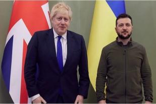 Boris Johnson Kunjungi Ukraina, Beri Bantuan Senjata Canggih