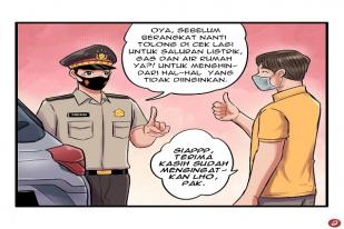 10 Saran Polisi Agar Mudik Aman dan Sehat