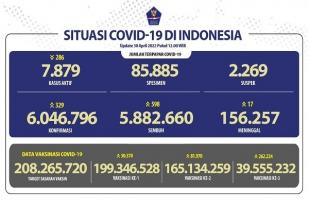 COVID-19 di Indonesia, Kasus Baru: 329