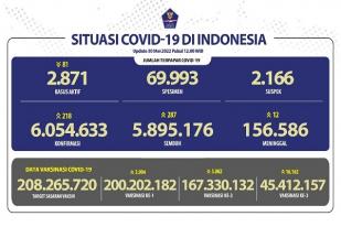 COVID-19 di Indonesia, Kasus Baru: 218