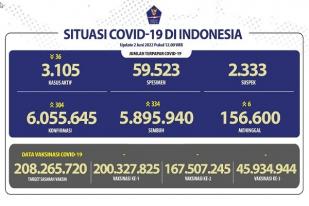 COVID-19 di Indonesia, Kasus Baru: 304