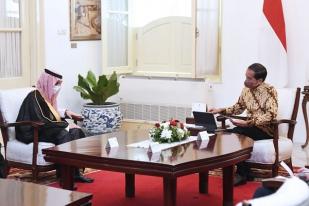 Jokowi Terima Kunjungan Menlu Saudi, Bahas Kepentingan Umat dan Ekonomi