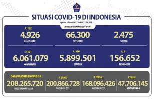 COVID-19 Indonesia, Kasus Baru: 591