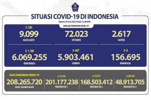 COVID-19 Indonesia, Kasus Baru: 1.180