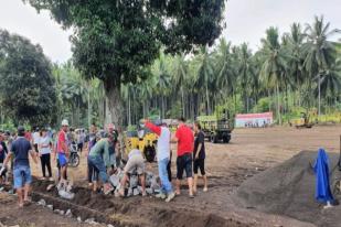 Pemerintah Bangun Hunian Sementara Korban Abrasi di Pantai Minahasa