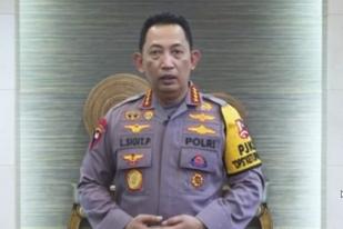 Kapolri Melantik Kapolda Lampung, Gorontalo, dan Papua Barat