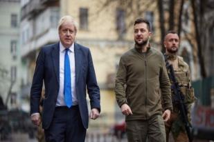 Zelenskyy Sedih atas Pengunduran Diri Boris Johnson sebagai PM Inggris