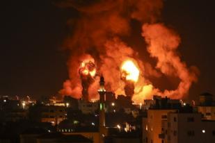 Israel Serang Fasilitas Pembuatan Senjata Hamas di Jalur Gaza