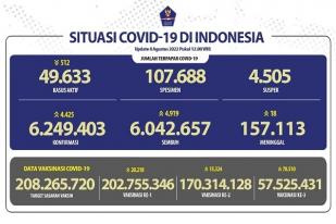 COVID-19 di Indonesia, Kasus Baru: 4.425