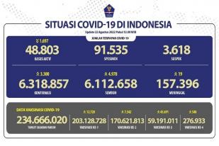 COVID-19 di Indonesia, Kasus Baru: 3.300