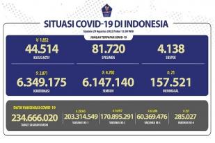 COVID-19 di Indonesia, Kasus Baru: 2.871
