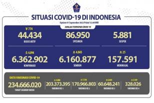 COVID-19 di Indonesia, Kasus Baru: 4.094