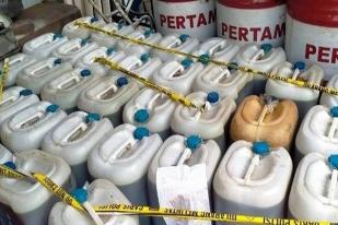 Polisi Kalteng Tangkap Pelaku Penimbunan Pertalite