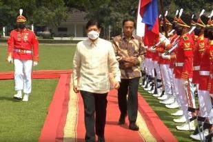 Presiden Jokowi sambut kedatangan Presiden Filipina di Istana Bogor