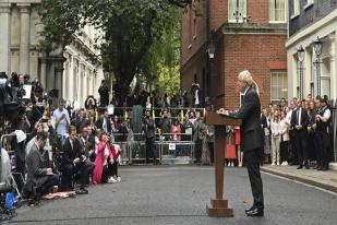 Boris Johnson Sampaikan Pidato Perpisahan sebagai PM Inggris