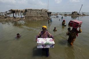 Dampak Banjir: Sebagian Wilayah Pakistan Tampak Seperti Lautan