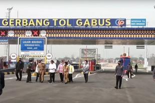 Presiden Jokowi Meresmikan Jalan Tol Cibitung-Cilincing dan Serpong-Balaraja