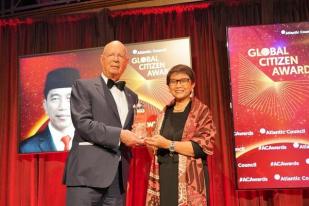 Presiden Jokowi Dianugerahi Penghargaan "Global Citizen Award"