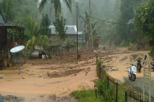 Banjir Melanda Satu Desa di Kabupaten Tolitoli, Sulawesi Tengah