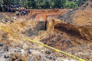 Polisi Tangkap Dua Pelaku Penambangan Batu Bara Ilegal di Kalimantan Selatan