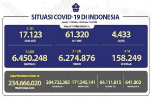 COVID-19 di Indonesia, Kasus Baru: 2.028