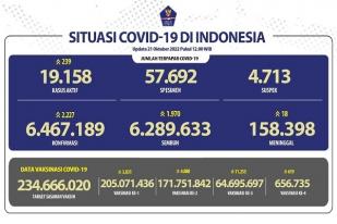 COVID-19 di Indonesia, Kasus Baru: 2.227